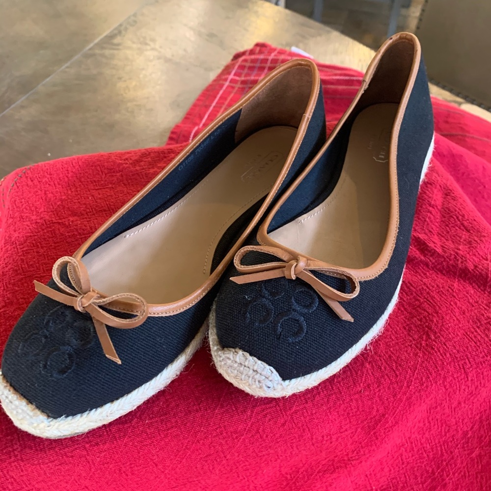 Coach Espadrilles size 7! Barely worn